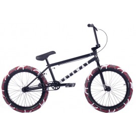 CULT Bicicleta BMX 2022 GATEWAY-A - Negru cu Cauciucuri Rosu Camo