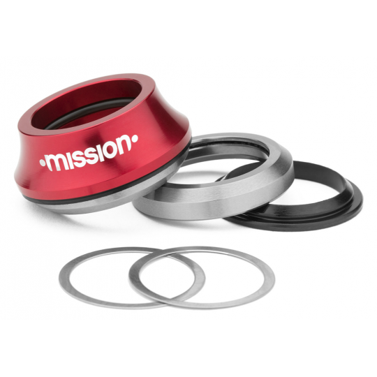 MISSION Headset Integrat Turret, 41.8 x 45, 15mm, argintiu
